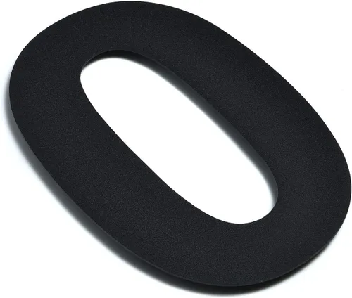 Miniatura 2 de BetLight Números de casa modernos, 8 pulgadas de alto, de acero inoxidable, flotante, número de dirección para exterior/negro/número 0