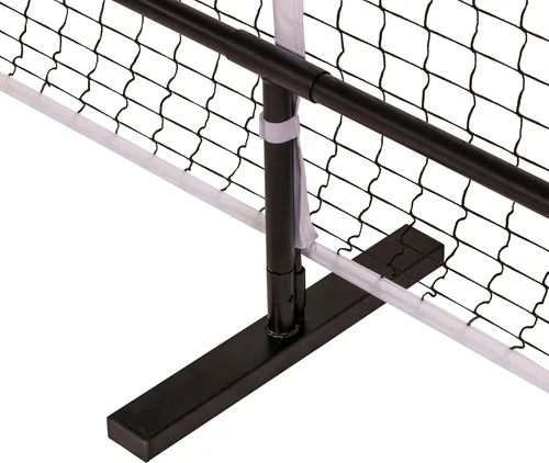Miniatura 31 de ONIX Pickleball 2 en 1 Juego de red portátil de tamaño reglamentario y red de práctica incluye estuche de transporte con ruedas