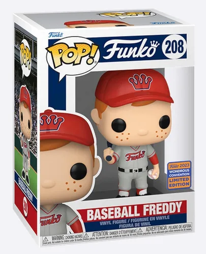 Miniatura 2 de Funko POP exclusivo Baseball Freddy (Red Hat)