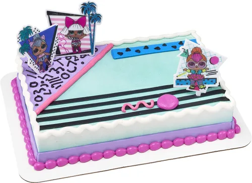 Miniatura 7 de DecoPac L.O.L. Surprise! Born to Sparkle Cake Topper DecoSet® - Decoración para tartas