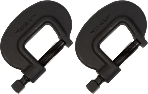 Miniatura 7 de Wilton Brute Force C-Clamp, apertura de 3-7/16", garganta de 2-1/2", 16250 libras de fuerza de sujeción (Modelo 3 F.C.)