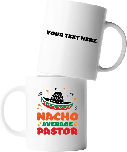 Miniatura 10 de Nacho Promedio Pastor Divertidos Regalos Pastor Pastor Regalos Ministro Ordenación Predicador Regalos de Apreciación Novedad Vasos Vasos Taza