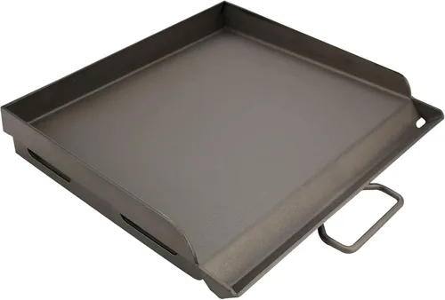 Miniatura 28 de Uniflasy Plancha Parrilla Reversible de Hierro Fundido para Estufa 16 7/8" Sartén Plancha Plana, Placa de Plancha Parrilla de Hierro Fundido