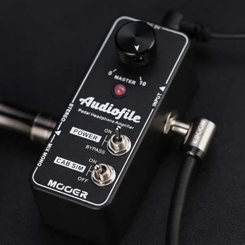 Miniatura 4 de MOOER Pedal de micro guitarra audiófilo amplificador de auriculares analógico, acceso a circuitos de efectos, búfer/impulso limpio para guitarra