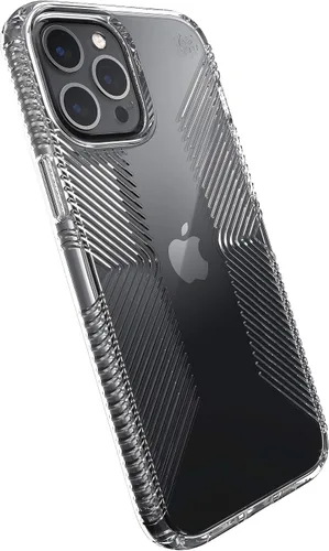 Speck Products - Funda perfectamente transparente para iPhone 12 Pro Max TRANSPARENTE/TRANSPARENTE