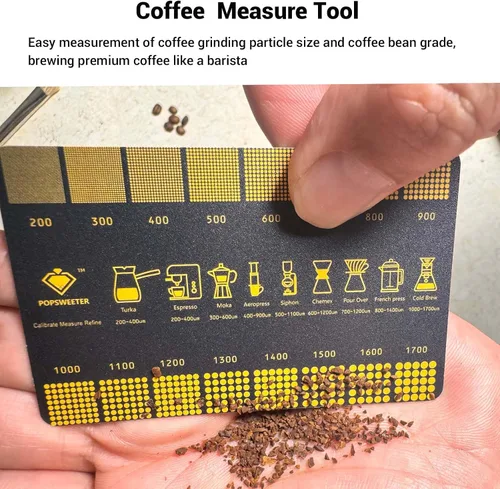 Miniatura 10 de Popsweet C38 - Molinillo de café manual con rebabas exteriores cónicas de acero inoxidable desmontables, molienda de granos de café de 400 libras