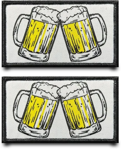 Miniatura 11 de 2 parches de ala de ángel divertidos bordados, cierre de gancho y bucle extraíble, emblema táctico militar para mochilas, chaquetas, ropa, jeans
