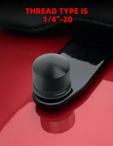 Miniatura 4 de Amazicha Kit de montaje de tuerca de tornillo de acero inoxidable negro compatible con Harley Davidson Touring Sportster Softail Dyna 1996-2026