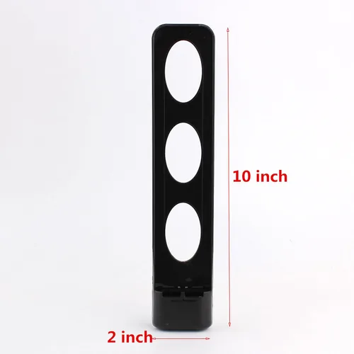 Miniatura 2 de Piezas de repuesto Soporte para filtro de agua con paquete de 3 filtros de agua de carbón, compatible con cafetera cuisinart (negro)