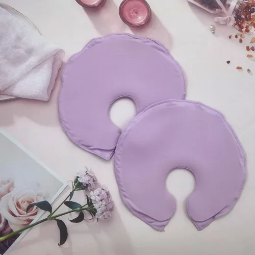 Miniatura 6 de Paquetes de hielo reutilizables para mamas, paquete de terapia mamaria, esenciales para la lactancia materna, para alivio de la lactancia