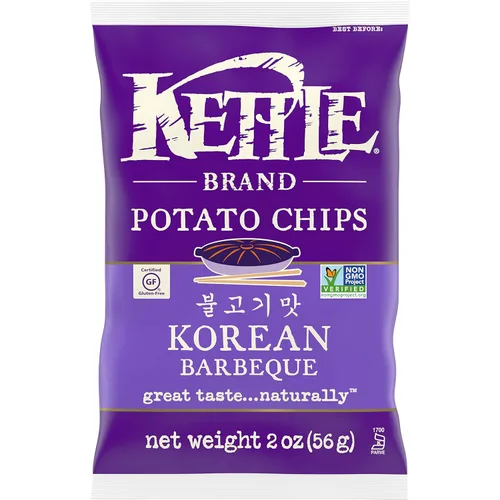 Miniatura 18 de Kettle Brand Papas Fritas, Backyard Barbeque Kettle Chips, Bolsa de Aperitivos, 1.5 Oz