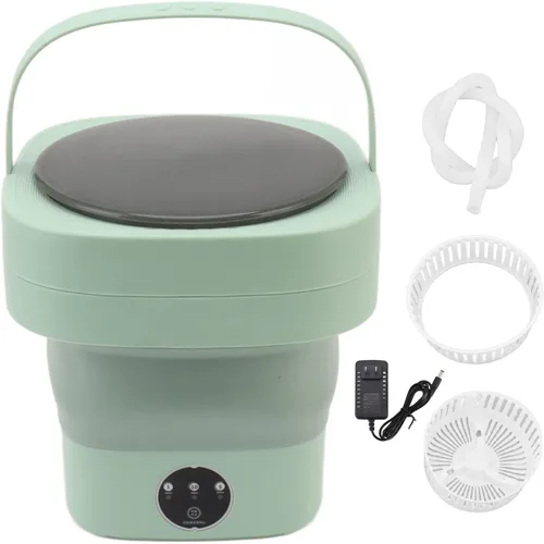 Miniatura 8 de Lavadora portátil, mini lavadora plegable de 6.5 litros, drenaje automático, lavadora compacta para ropa de bebé, ropa interior, calcetines