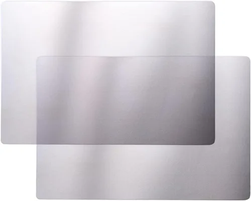 Miniatura 10 de BAOFALI 2 unidades/1 par de almohadillas de corte estándar para máquina de troquelar; placas de corte de plástico de policarbonato transparente, 2