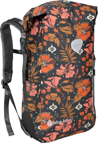 Skog Å Kust BackSak Mochila impermeable de servicio pesado - Bolsa de equipo para deportes, viajes y más - Tamaños de 25 y 35 litros Negro