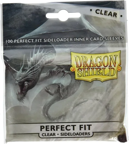 Miniatura 7 de Dragon Shield - Juego de 2 fundas para tarjetas de tamaño estándar transparentes de 100 unidades, paquete individual Ajuste perfecto X2