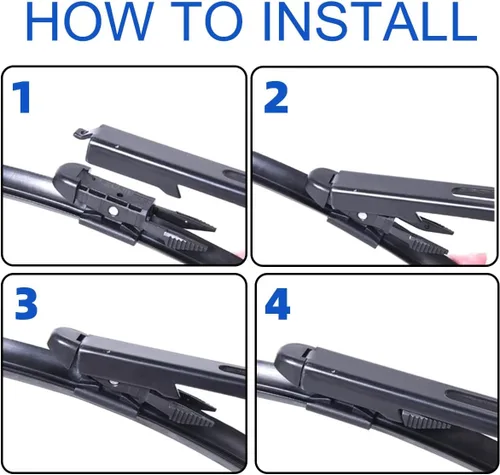 Miniatura 4 de Limpiaparabrisas delantero compatible con BMW Serie 1 E81 E82 E87 E88118d 118i 120i 120d 123d 125i 128i 135i 116i 2004-2011