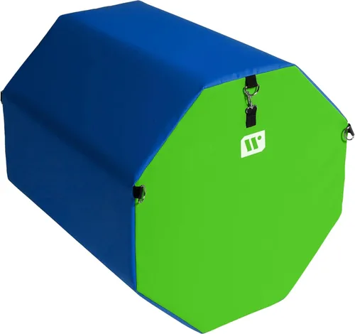 Miniatura 9 de We Sell Mats - Alfombrilla de gimnasia octogonal con forma de destreza, para volteretas, saltos y puente, entrenador para gimnasia, porrismo y artes