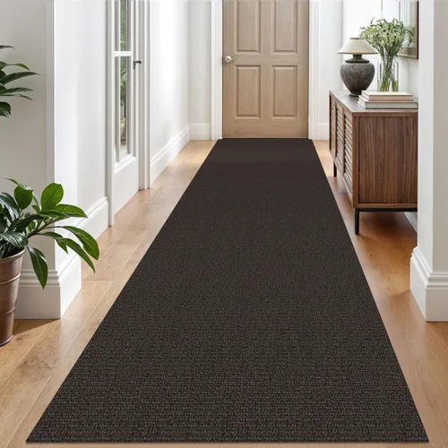 Miniatura 73 de EARTHALL Alfombra pequeña de 2 x 3 pies, lavable para entrada, antideslizante, trenzada, alfombra para puerta interior y exterior, alfombra tejida