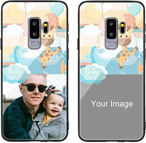 Miniatura 462 de Funda de teléfono personalizada para Samsung Galaxy S22+ / S22 Plus 5G, funda de TPU suave de vidrio templado antiarañazos personalizada con foto