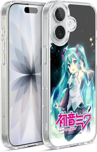 Miniatura 30 de Head Case Designs Licencia Oficial Hatsune Miku Gráficos Lindos Carcasa de Gel [Protección de Grado Militar] Compatible con Apple iPhone 7