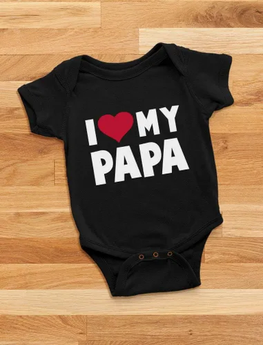 Miniatura 5 de Tstars My Day Baby Outfit I Love Papa - Body infantil