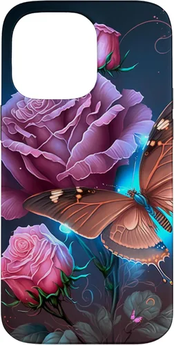 Miniatura 21 de Family Butterfly Rose Flower Firefly PC Case for iPhone 17