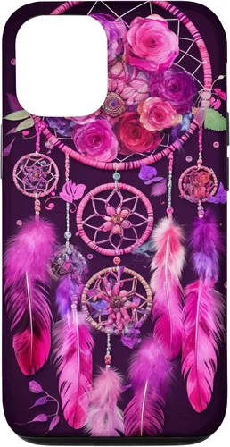 Miniatura 28 de Feather and Flower Dream Catcher Designed Case for iPhone 17
