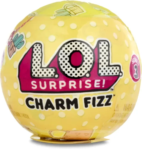 L.O.L Surprise Charm Fizz Series 3 Juego de 1 bolas misteriosas, Varios colores