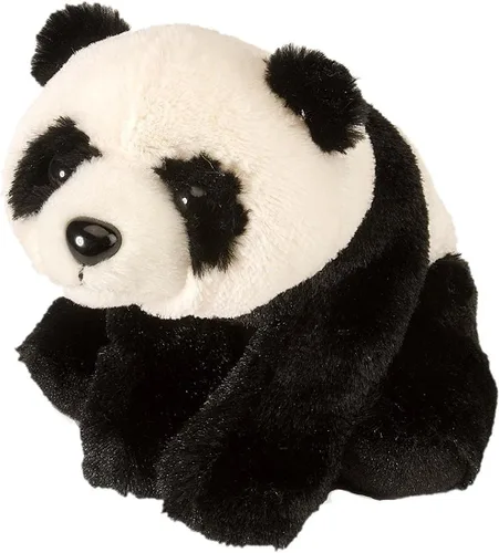 Wild Republic Peluche de panda, animal de peluche, regalos para niños, Cuddlekins de 8 pulgadas, blanco y negro