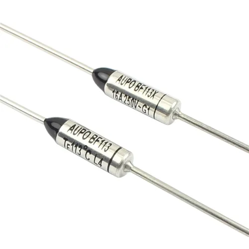 Miniatura 2 de Fusible térmico BF113 BF113X BF 113C 113C 235.4 °F 10A 16A 250V Cutoff TF Pellet TCO Axial Lead Temperature Links(10A BF113)
