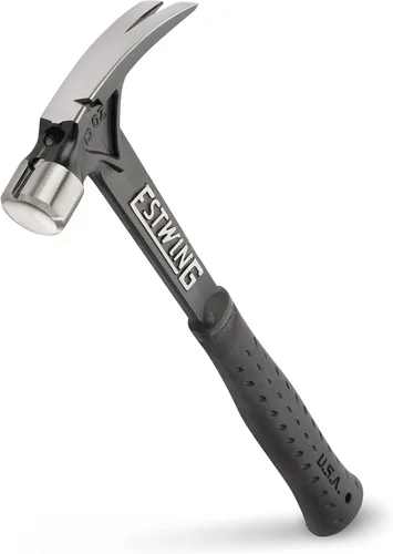 Miniatura 8 de ESTWING Martillo Ultra Series – Martillo de 15 oz fabricado en Estados Unidos con cara lisa y agarre de reducción de golpes - EB-15S
