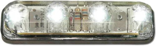 Miniatura 6 de Grand General 77141 - Luz sellada rectangular pequeña, color azul (4 LED, 1 unidad)