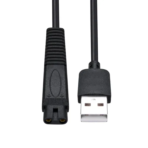 Miniatura 4 de Cable de carga de repuesto para afeitadora Skull Shaver Pitbull Gold Pro, Palm, Platinum Electric Razor - Cable USB 2