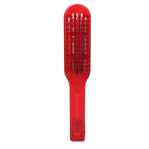 Miniatura 8 de Sh de doble cara, herramienta de peine para enderezar el cabello, herramientas en forma de V para peluquería casera [rojo]