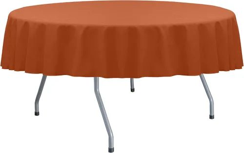 Miniatura 11 de Ultimate Textile Cotton-Feel - Mantel redondo de comedor fino de 72 pulgadas, color verde militar