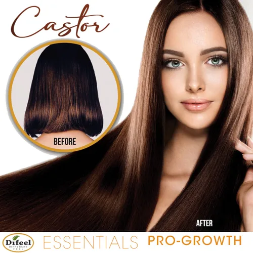 Miniatura 5 de Difeel Essentials Pro-Growth - Bruma para el cabello con ricino, 6 onzas