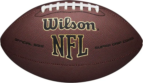 Wilson Balones de fútbol americano compuestos Super Grip de la NFL Marrón