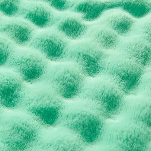 Miniatura 6 de NEWCOSPLAY Manta para Sofá Aqua Súper Suave de Franela Polar 3D Burbuja Ligera Manta de Cama para Uso en Todas las Estaciones (Aqua, Throw(50"x60"))
