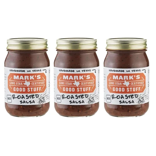 Miniatura 5 de Mark's Lone Star Certified Good Stuff - Tarro de salsa de 16 onzas (paquete de 3) (elige el sabor a continuación) (original - caliente)