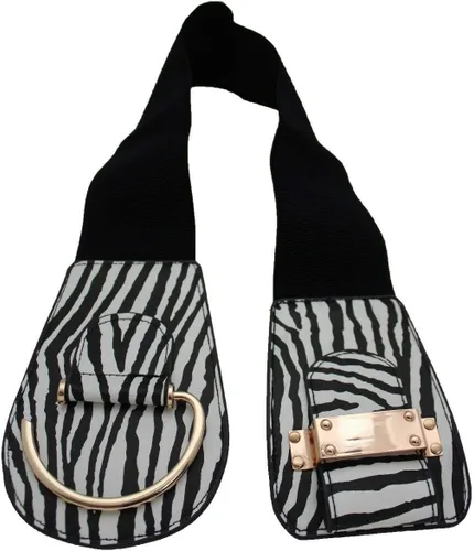 Miniatura 132 de TFJ - Cinturón ancho de moda para mujer, cintura alta, hebilla de gancho de metal dorado, talla XS, S, M, L, XL