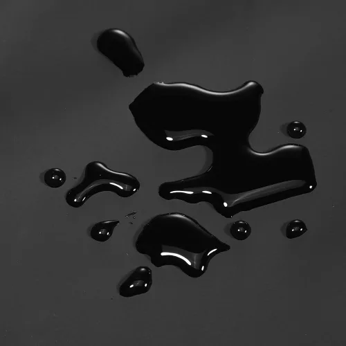 Miniatura 5 de Delantal de goma y vinilo VWELL de 41.5'' impermeable para hombres y mujeres, delantal para lavavajillas, delantal químico para trabajo de Negro