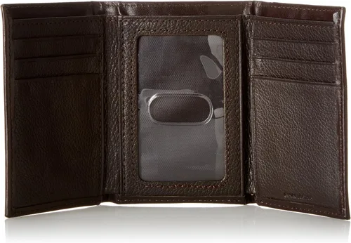 Miniatura 4 de Nocona Trifold - Avestruz marrón para hombre