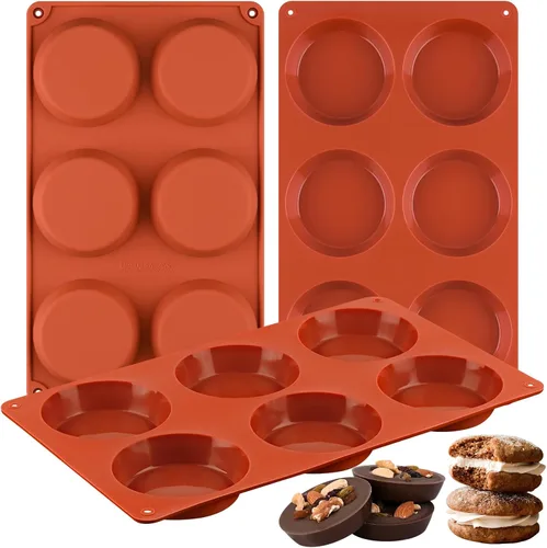 Miniatura 12 de Sakolla Paquete de 2 moldes de silicona para pan, antiadherentes, de fácil desmolde, molde rectangular de silicona para hornear pasteles, pastel