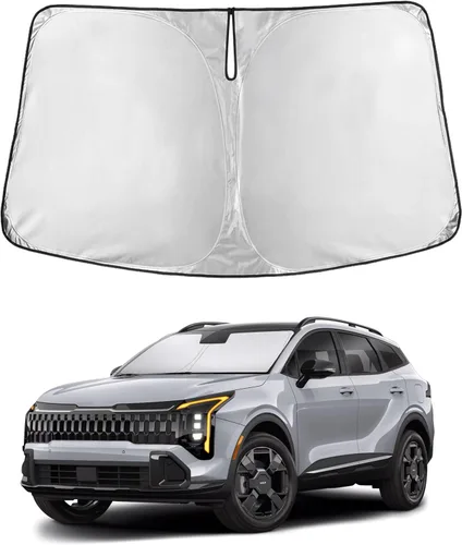 Miniatura 119 de EcoNour Parasol para parabrisas compatible con Hyundai Tucson 2016-2019 2020 2021, visera solar para parabrisas delantero y ventana, bloqueador