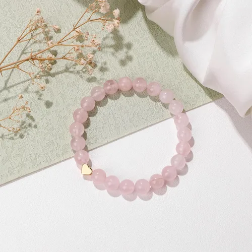 Miniatura 5 de GolbalJew Pulsera curativa para mujer, pulseras de cuentas de ansiedad, joyería de piedra curativa, pulsera de cristal para aliviar el estrés