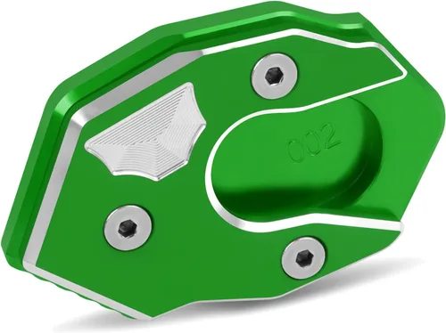 Miniatura 7 de Motocicleta Kickstand Extender Pie Lateral Soporte de Extensión Pad Placa de Soporte Para Kawasaki Z650 Z900 Z1000 Z1000SX ER-6N ZX6R ZX10R