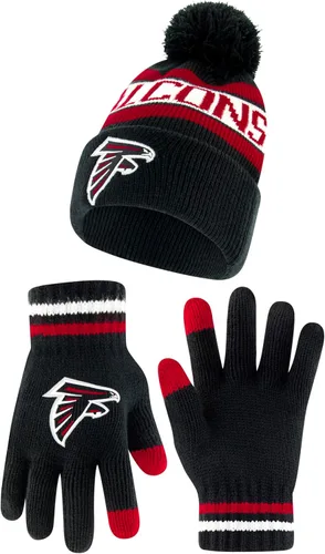 Miniatura 15 de Ultra Game Adults NFL Official Super Soft Winter Beanie Knit Hat With Warm Touch Screen Gloves Color del equipo 2