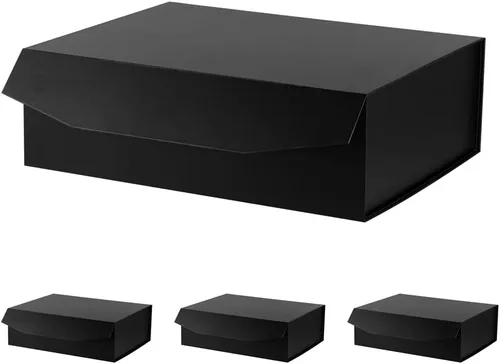 Miniatura 21 de 5 cajas de regalo rosa con cinta de 9.5 x 7 x 4 pulgadas, caja de regalo resistente con tapa para embalaje de regalo, cajas de almacenamiento