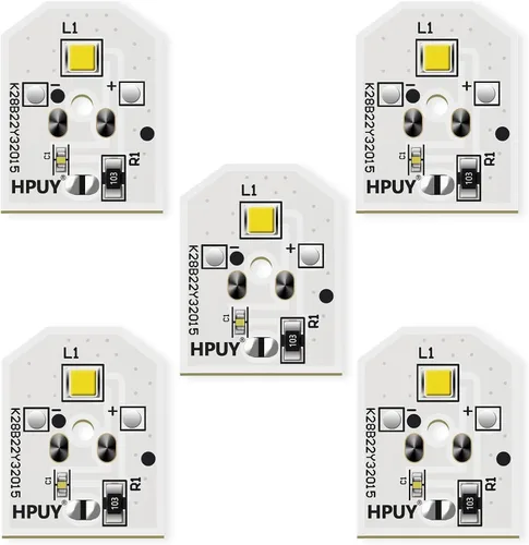Miniatura 6 de WR55X11132 WR55X25754 Luz LED compatible para refrigerador GE Reemplazar WR55X30602 WR55X26486 PS4704284 3033142 EAP12172918 AP6261806 Sin cubierta