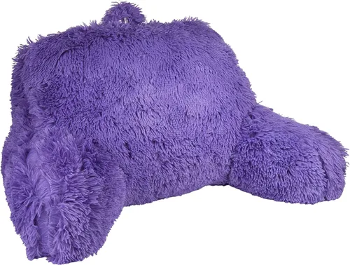 Miniatura 8 de Klear Vu Almohada de lectura lanuda para adultos y niños, soporte lumbar y de brazo en cama, silla, sofá y suelo, 30 x 21 pulgadas, tamaño único